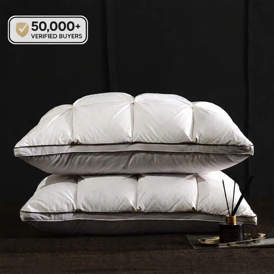 Luxury Hypoallergenic Goose Down Pillow