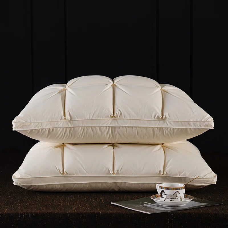 Luxury Hypoallergenic Goose Down Pillow